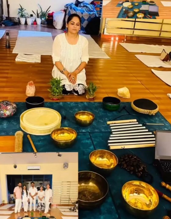 Sound Healing session with Tibetan bowls