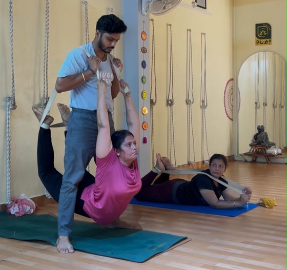 Yoga class with Sumit Goel